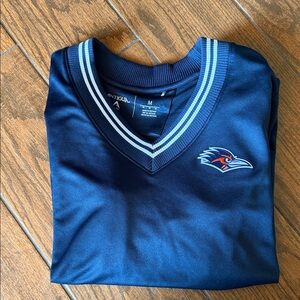 UTSA Navy V-Neck Sweater